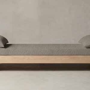 The Montauk Daybed - Performance Bouclé Morel