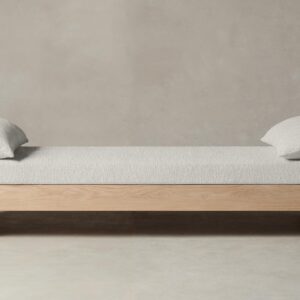 The Montauk Daybed - Performance Bouclé Polar