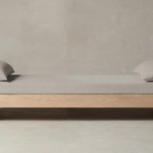 The Montauk Daybed - Performance Textured Linen Flax
