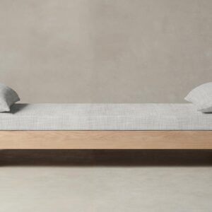 The Montauk Daybed - Performance Textured Tweed Dove