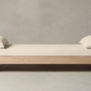 The Montauk Daybed - Performance Woven Chenille Desert