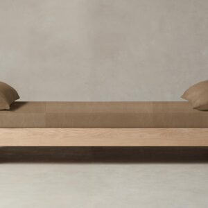 The Montauk Daybed - Tuscan Leather Camel