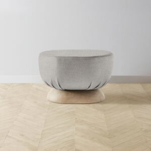 mott-ottoman_italian-boucl-fossil_handwaxed-ash2.0.jpg The Mott Stool - Italian Bouclé Fossil