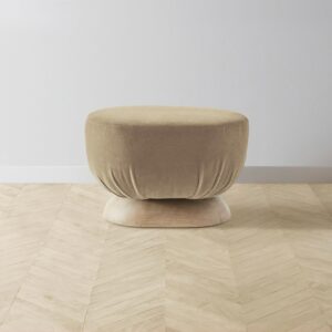 mott-ottoman_mohair-almond_handwaxed-ash2.0.jpg The Mott Stool - Mohair Almond