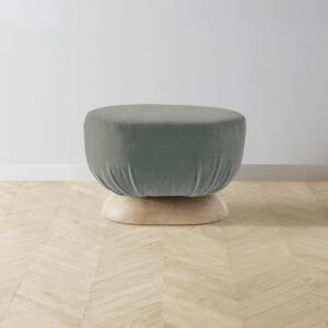 mott-ottoman_mohair-fog_handwaxed-ash2.0.jpg The Mott Stool - Mohair Fog