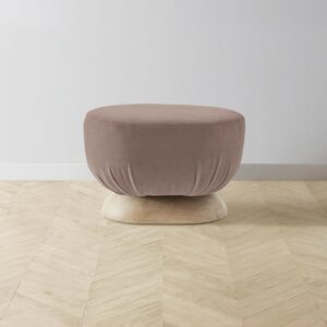 mott-ottoman_mohair-peony_handwaxed-ash2.0.jpg The Mott Stool - Mohair Peony