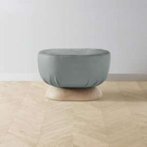 The Mott Stool - Nubuck Leather Tide