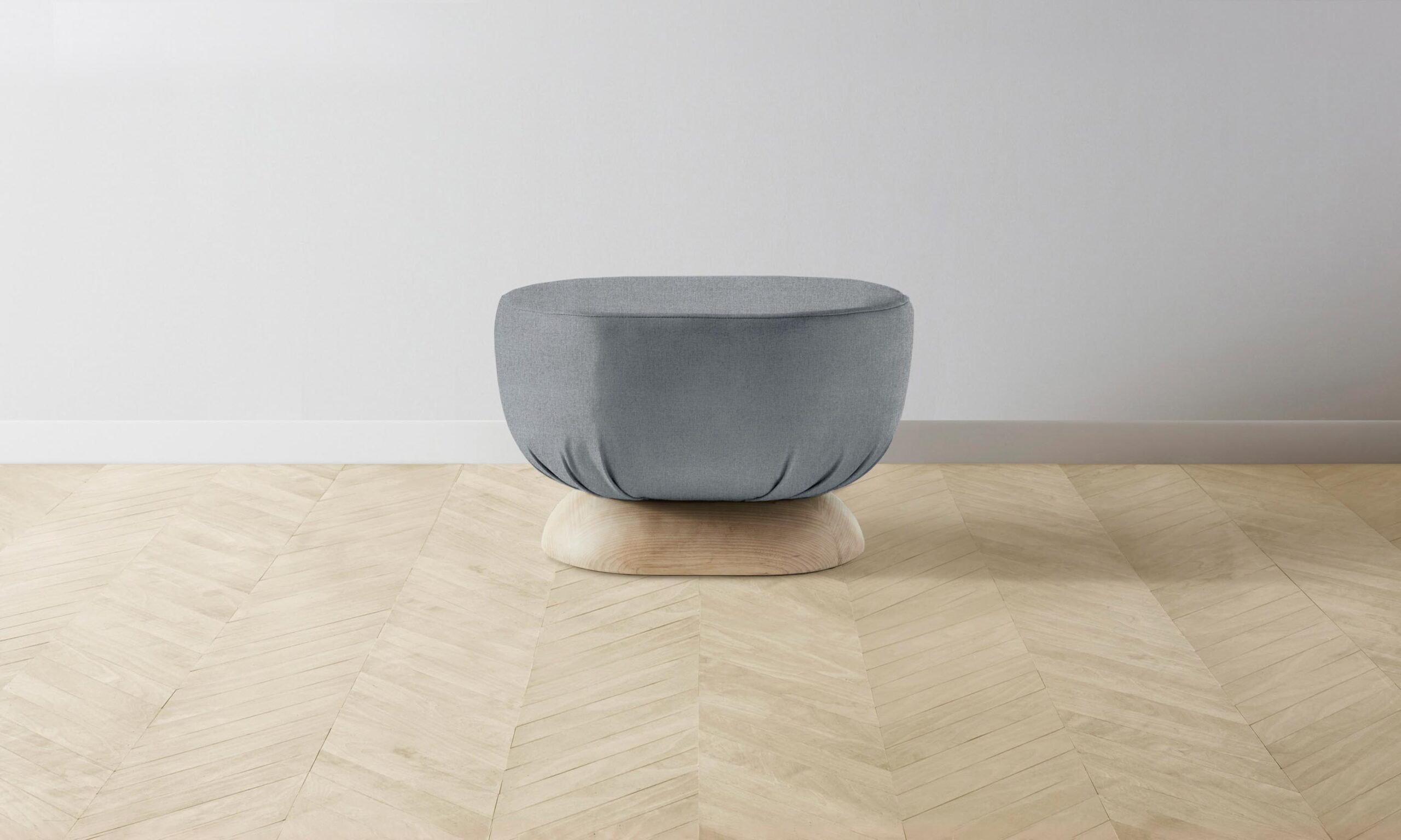 The Mott Stool - Performance Mélange Weave Aegean