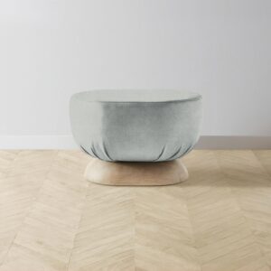 The Mott Stool - Performance Mélange Weave Seaglass