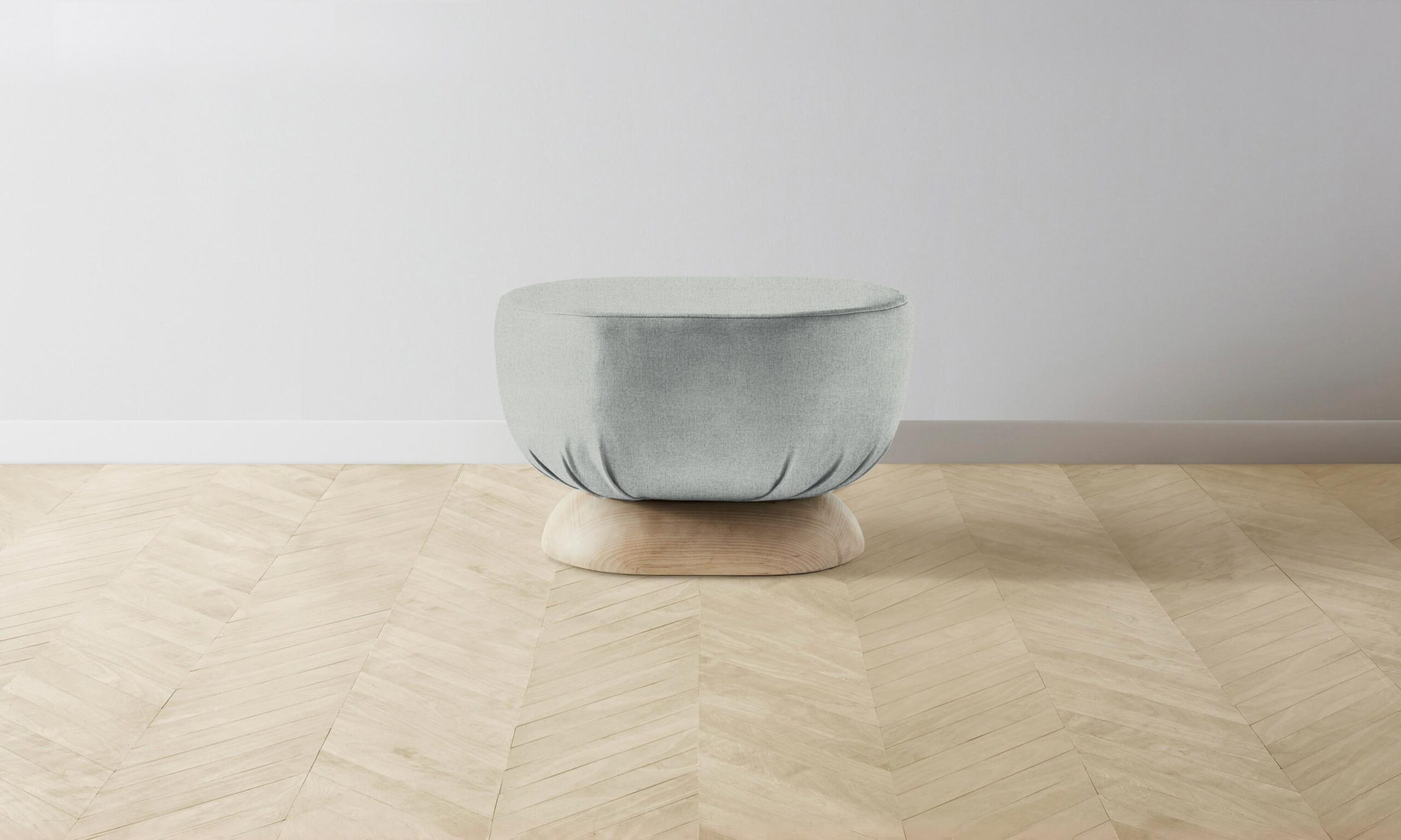 The Mott Stool - Performance Mélange Weave Seaglass