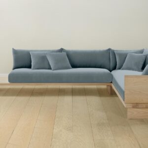 muir-l-sectional_performance-velvet-sky_handwaxed-ash-l2.0.jpg The Muir Sectional - Performance Velvet Sky