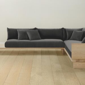 muir-l-sectional_performance-velvet-slate_handwaxed-ash-l2.0.jpg The Muir Sectional - Performance Velvet Slate