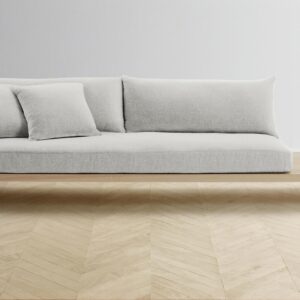 The Muir Sofa - Merino Heather Grey