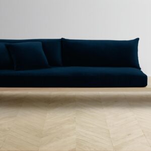The Muir Sofa - Mohair Admiral