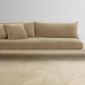 The Muir Sofa - Mohair Almond