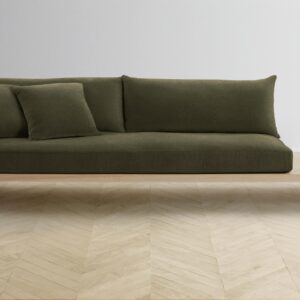 The Muir Sofa - Mohair Moss