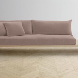The Muir Sofa - Mohair Peony