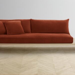 The Muir Sofa - Mohair Spice