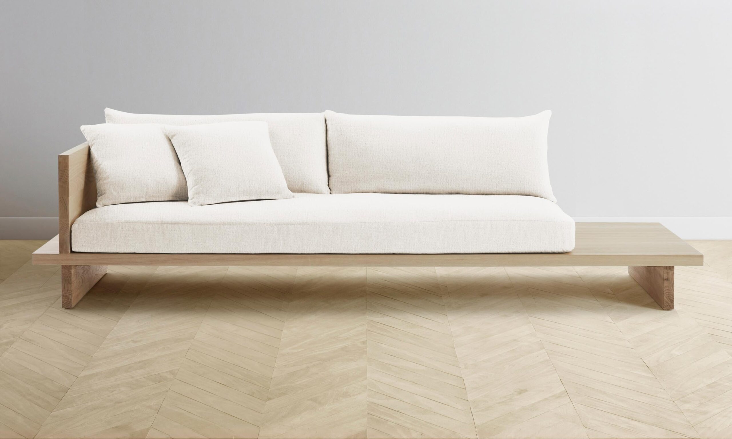 The Muir Sofa - Performance Bouclé Polar