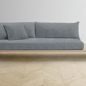 muir-sofa_performance-melange-weave-aegean_handwaxed-ash-l2.0.jpg The Muir Sofa - Performance Mélange Weave Aegean