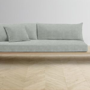 muir-sofa_performance-melange-weave-seaglass_handwaxed-ash-l2.0.jpg The Muir Sofa - Performance Mélange Weave Seaglass