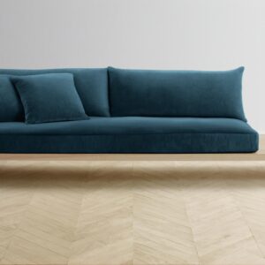 muir-sofa_performance-velvet-lagoon_handwaxed-ash-l2.0.jpg The Muir Sofa - Performance Velvet Lagoon