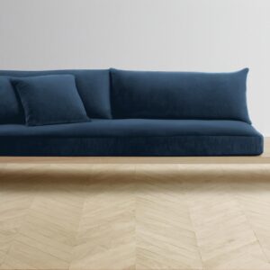 muir-sofa_performance-velvet-sapphire_handwaxed-ash-l2.0.jpg The Muir Sofa - Performance Velvet Sapphire