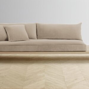 muir-sofa_performance-velvet-taupe_handwaxed-ash-l2.0.jpg The Muir Sofa - Performance Velvet Taupe