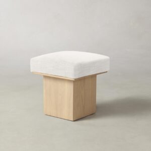 mulberry-ottoman_performance-textured-tweed-snow_driftwood2.0.jpg The Mulberry Ottoman - Performance Textured Tweed Snow