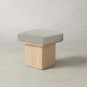 mulberry-ottoman_performance-tweed-oatmeal_driftwood2.0.jpg The Mulberry Ottoman - Performance Tweed Oatmeal