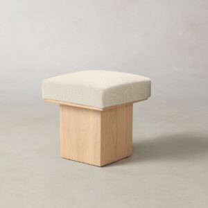 mulberry-ottoman_performance-woven-chenille-desert_driftwood2.0.jpg The Mulberry Ottoman - Performance Woven Chenille Desert