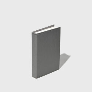 notebook_grey_unlined_4x6_PDP_01.jpg Grey Unlined Banana Leather Notebook (4" x 6")