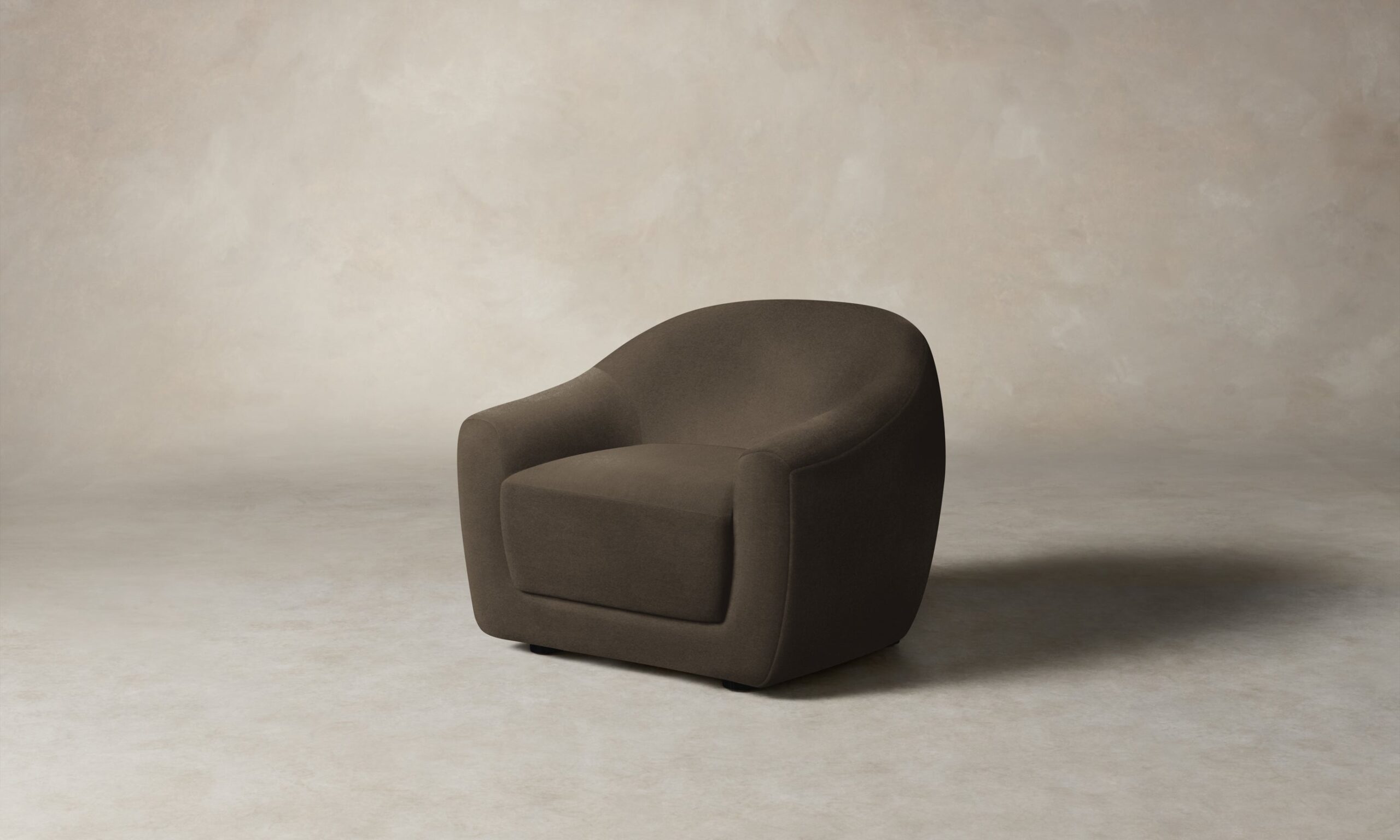 The Oliver Chair - Mohair Mink