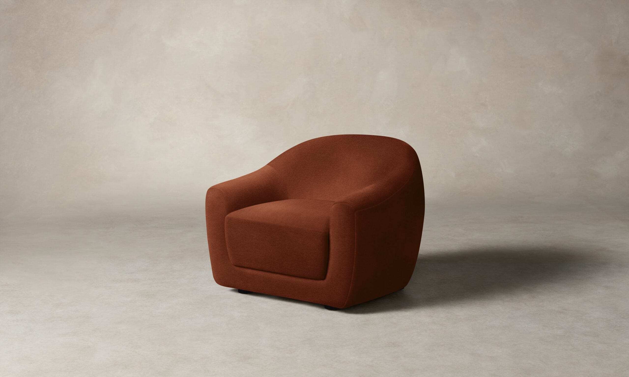 The Oliver Chair - Mohair Spice