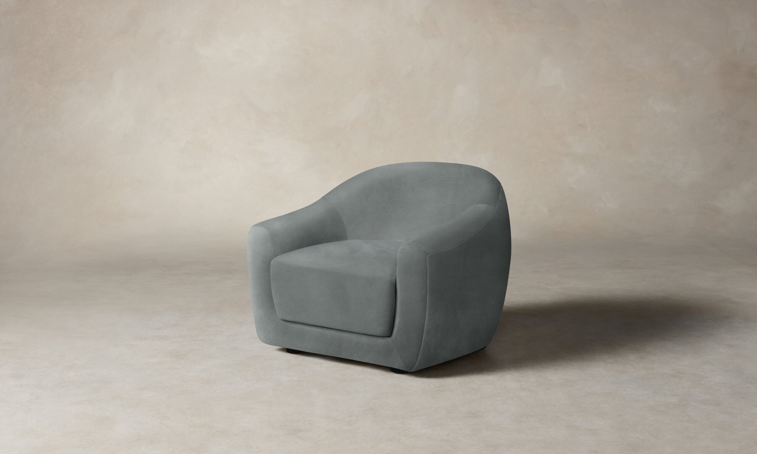 The Oliver Chair - Nubuck Leather Tide