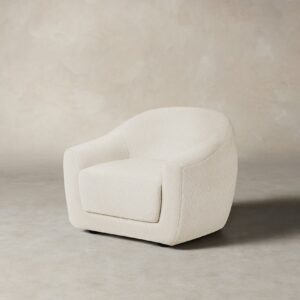 oliver-chair_performance-boucl-polar_blackened-oak_1768e866-4c9b-401c-8099-7dd97e9b79a1.jpg The Oliver Chair - Performance Bouclé Polar