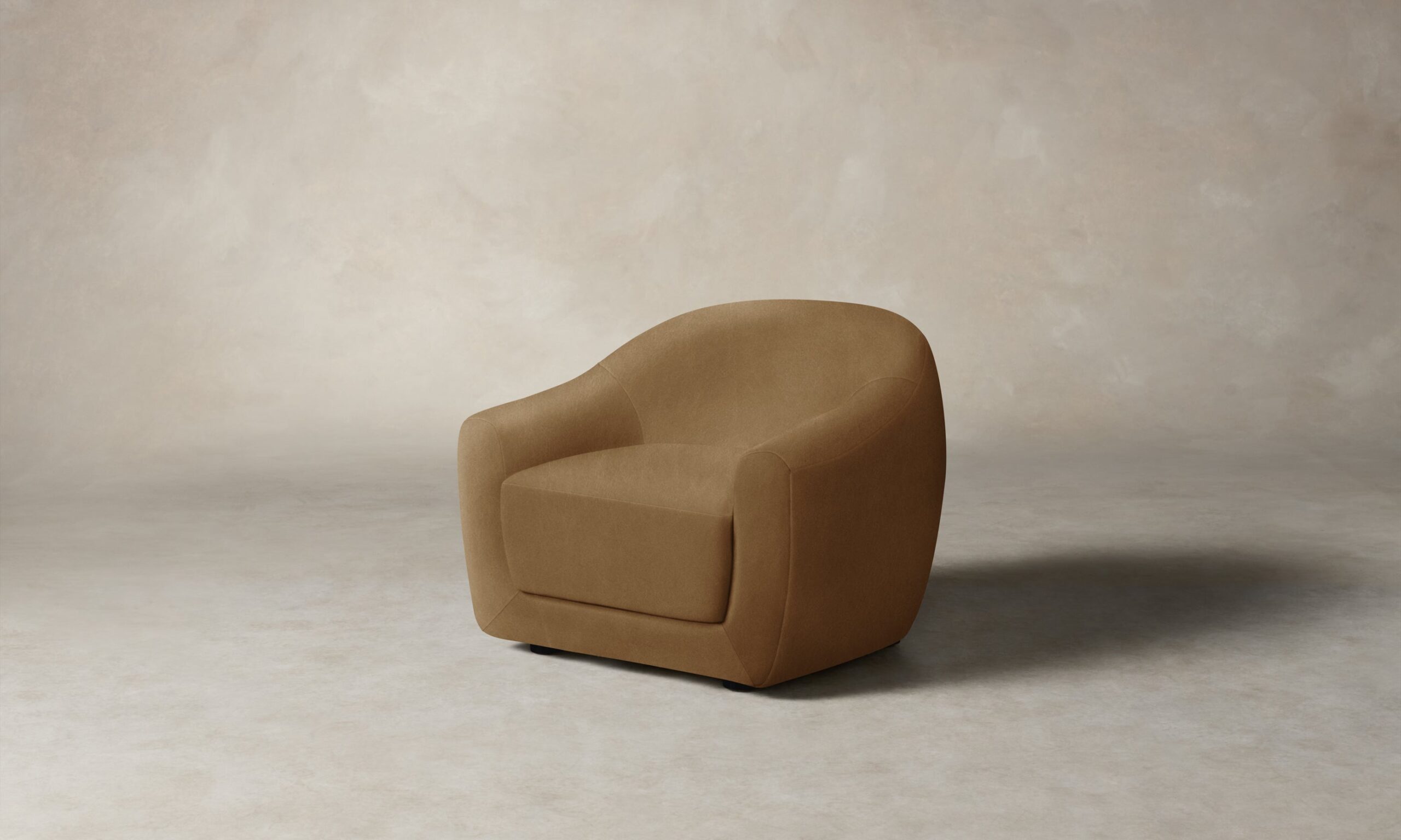 The Oliver Chair - Tuscan Leather Camel