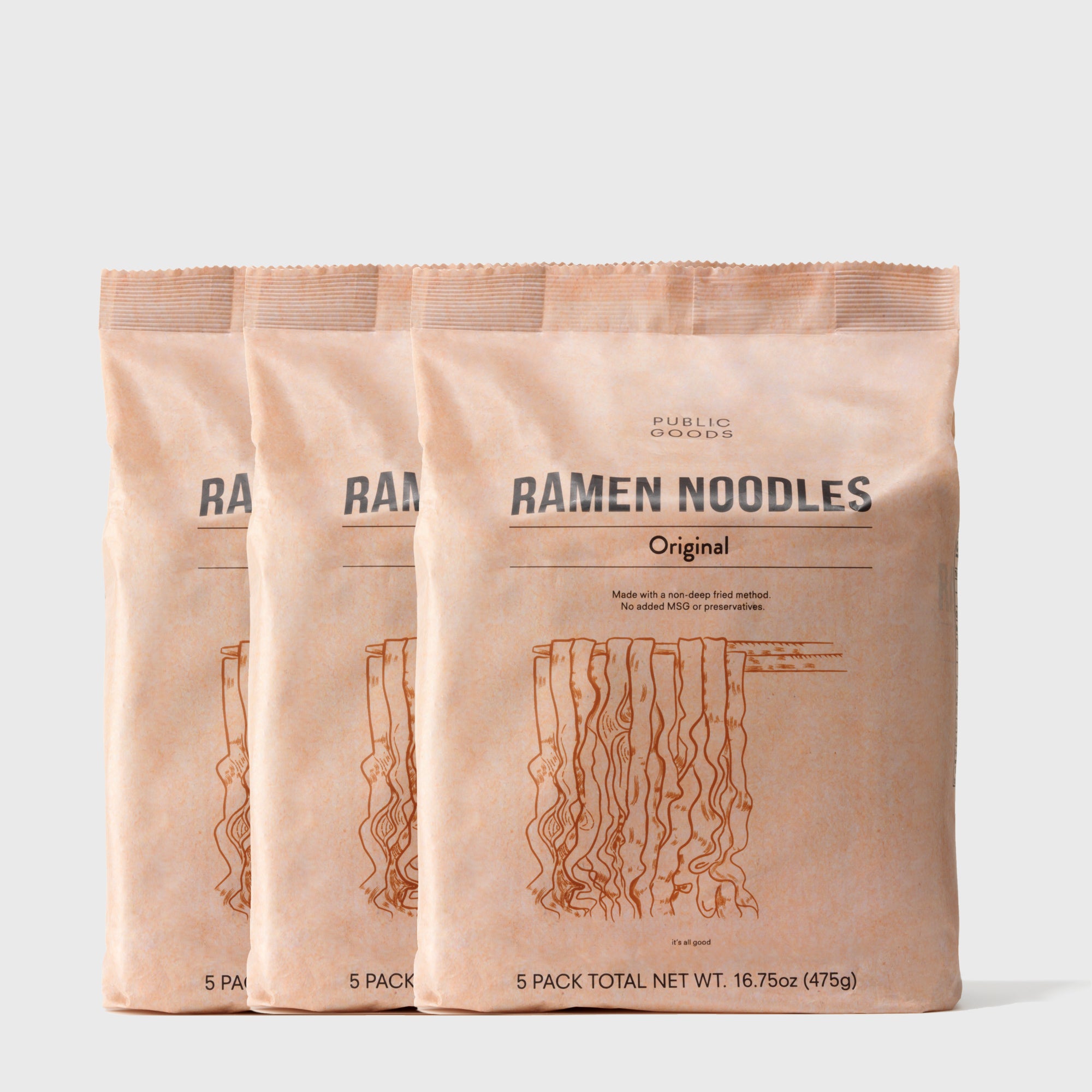 Original Ramen Noodles (3-Pack)