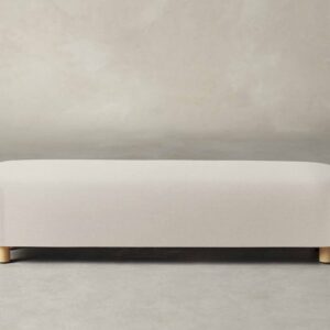 The Perry Bench - Heritage Belgian Linen Alder