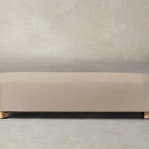 The Perry Bench - Heritage Belgian Linen Husk
