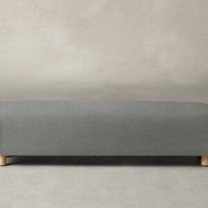 The Perry Bench - Italian Bouclé Waterfall