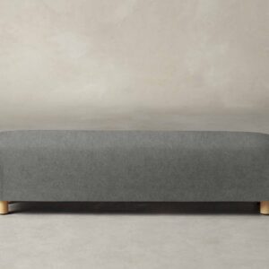The Perry Bench - Merino Granite