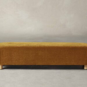The Perry Bench - Mohair Amber