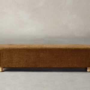 The Perry Bench - Mohair Brown Sugar