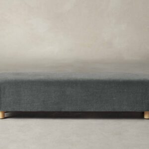 The Perry Bench - Mohair Fog