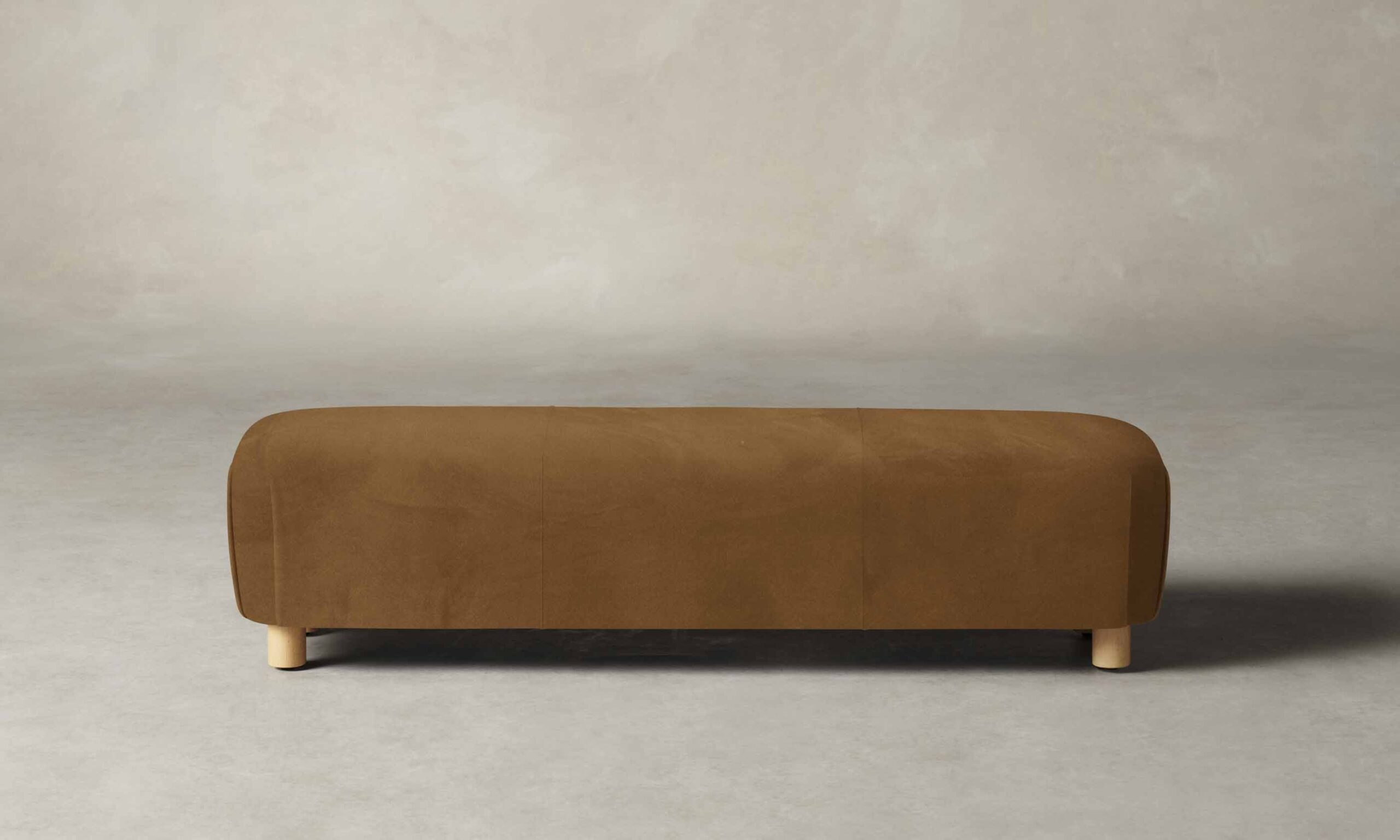 The Perry Bench - Nubuck Leather Saddle