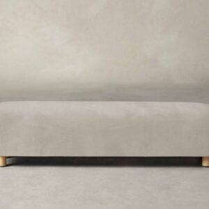 The Perry Bench - Nubuck Leather Sail