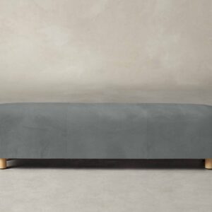 The Perry Bench - Nubuck Leather Tide