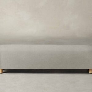 The Perry Bench - Performance Mélange Weave Flint