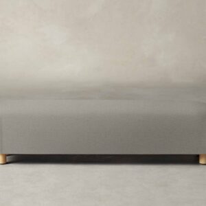 The Perry Bench - Performance Woven Chenille Steel